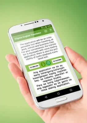 Filipino English Translator android App screenshot 2